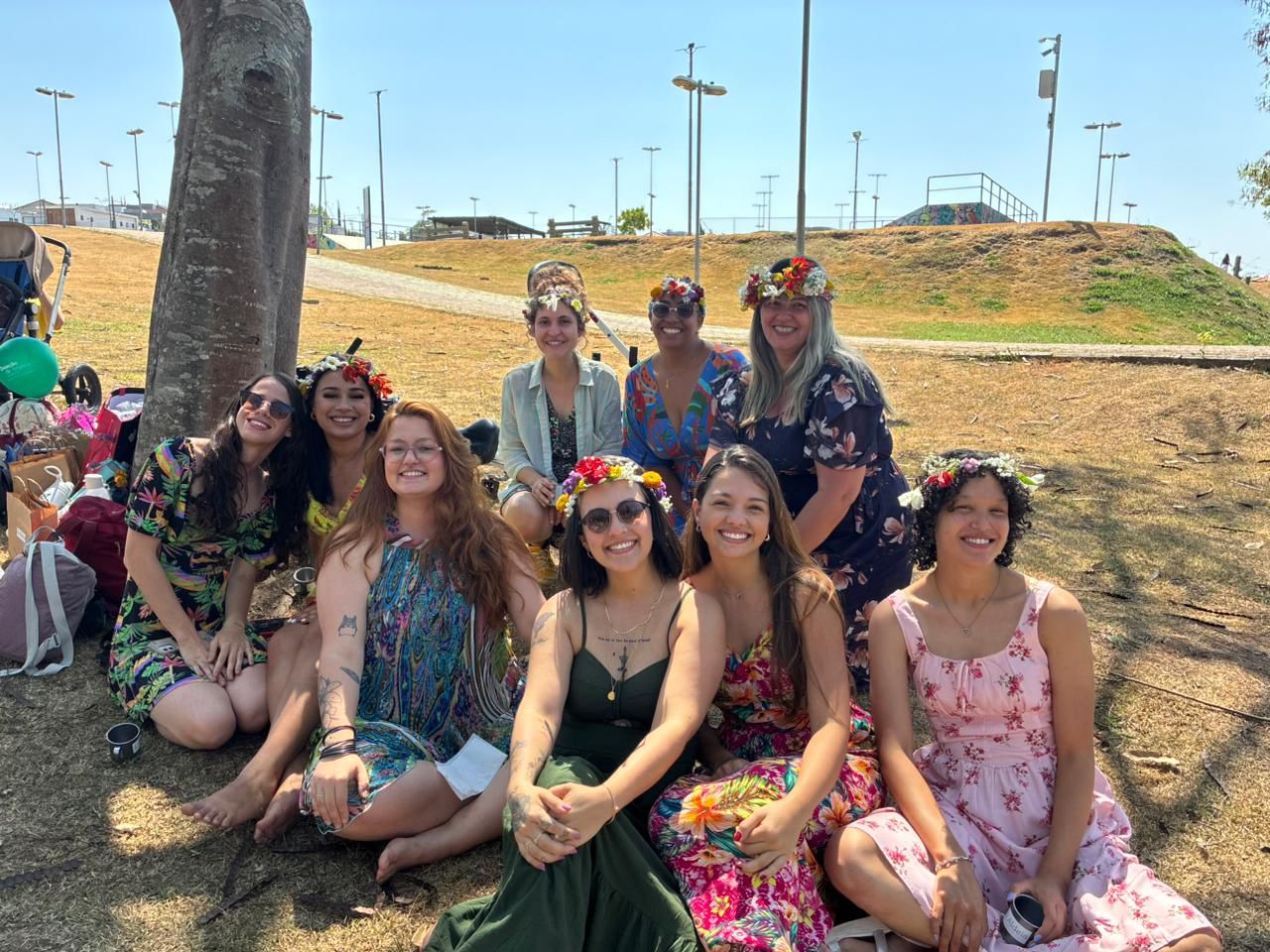 Ambiente interno da Aldeia